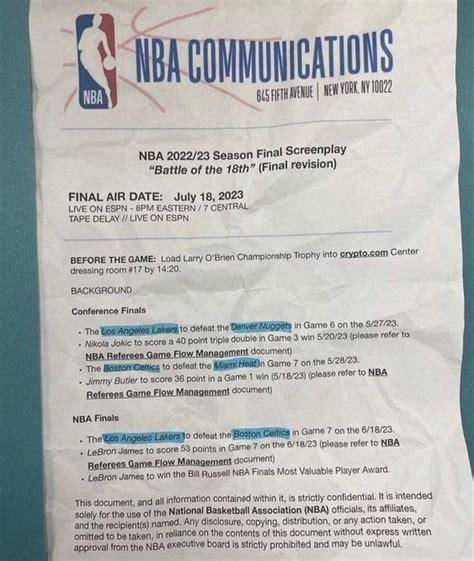 nba 2023 script|NBA playoffs: Heat script alternative ending to Celtics history and ...